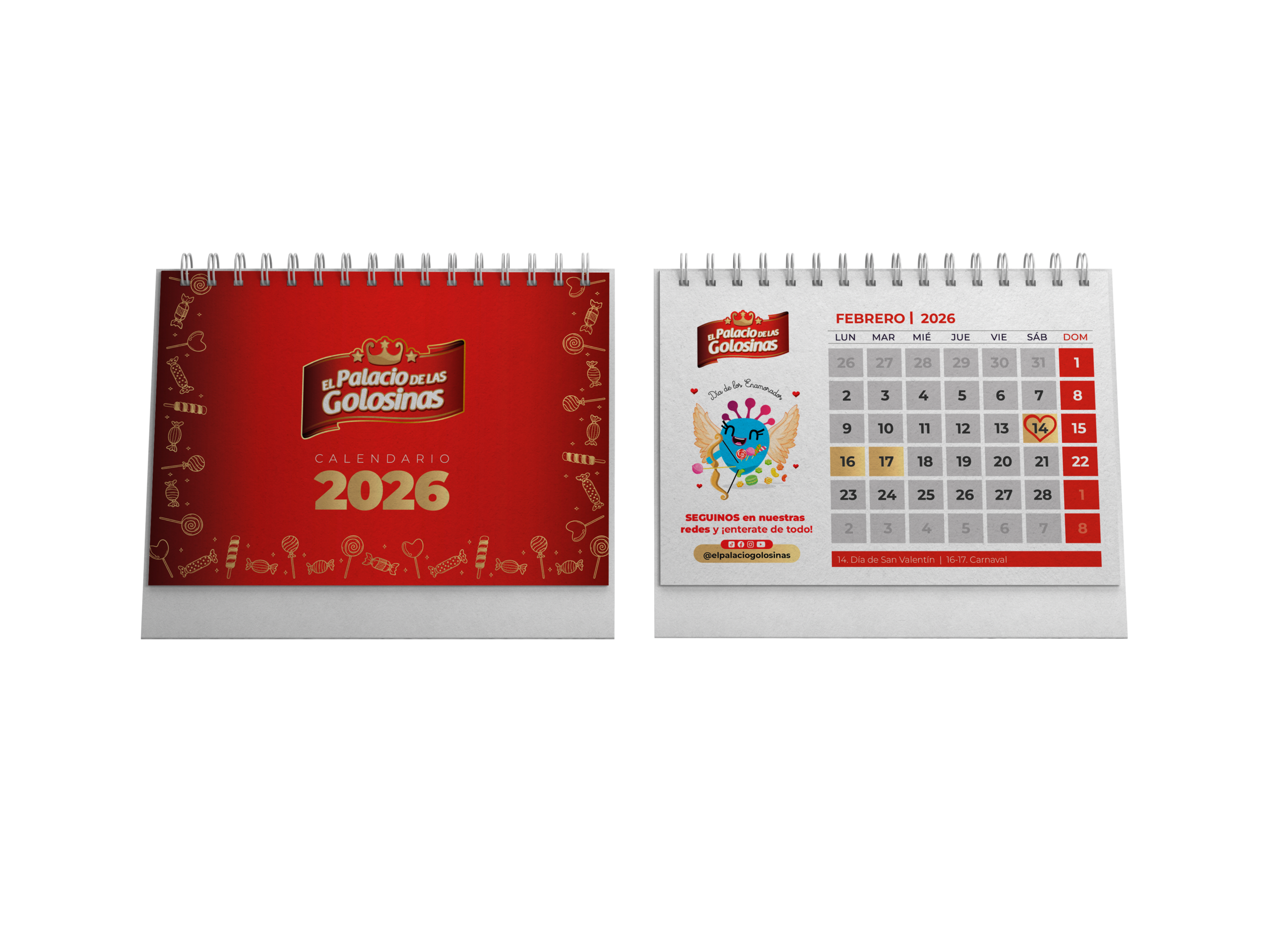 Calendario Mockup