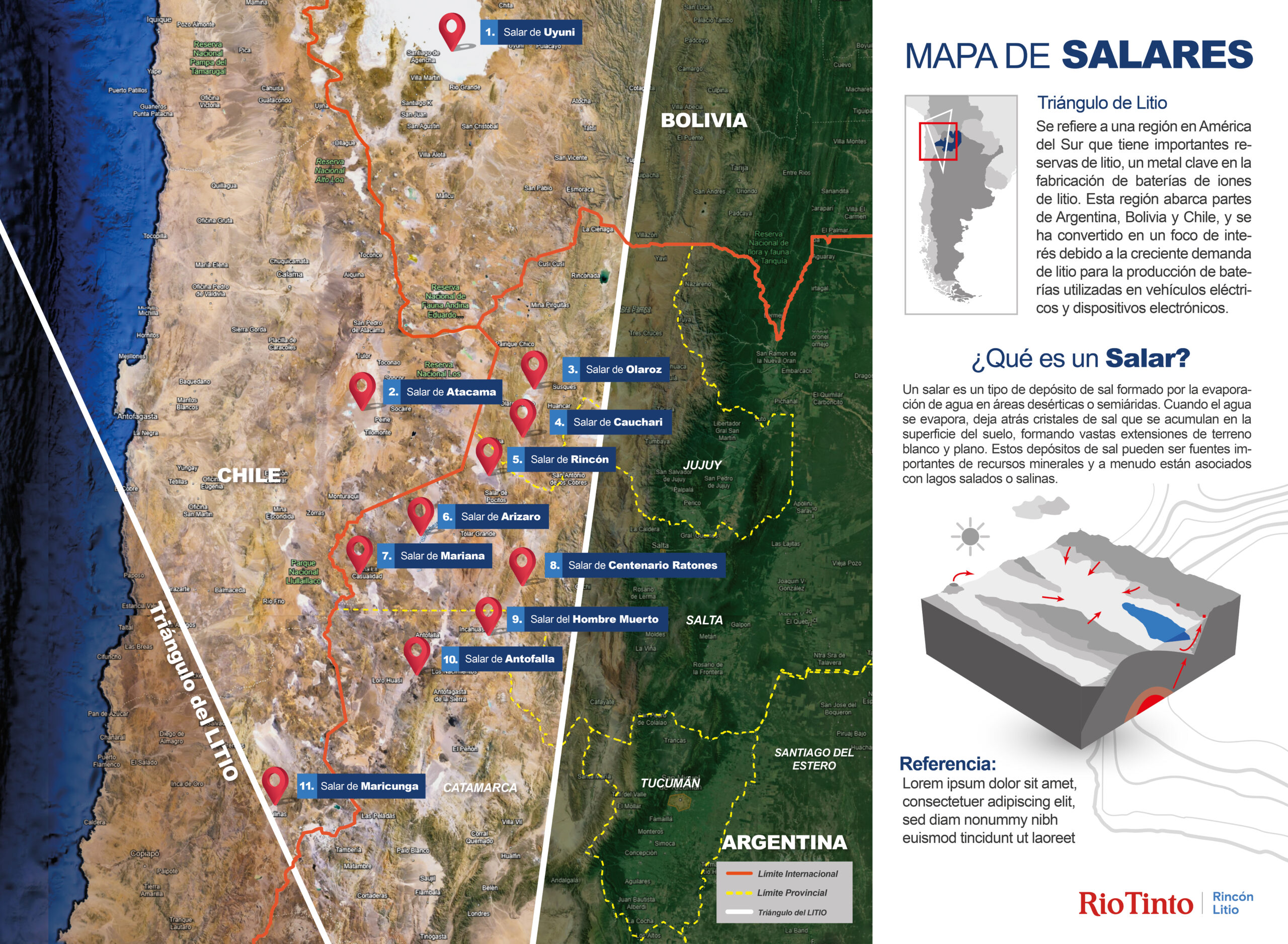 RIO TINTO Mapa 01 Ubicacion