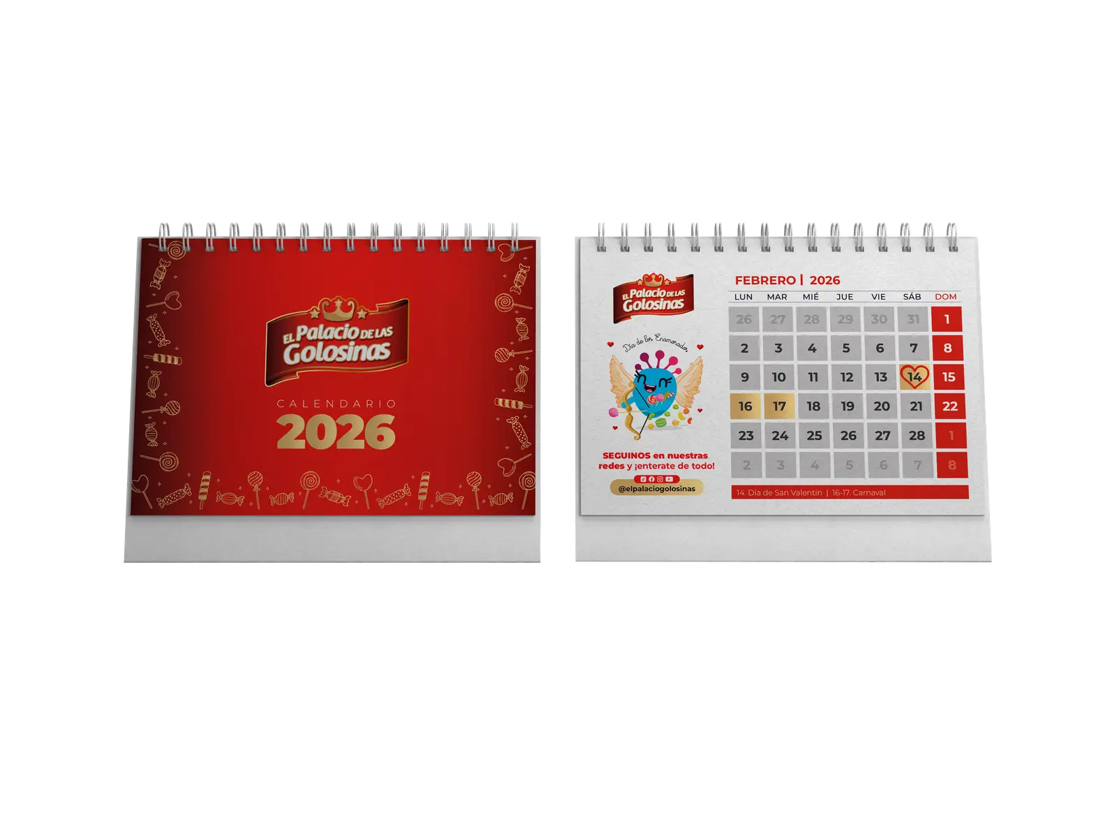 Calendario Mockup