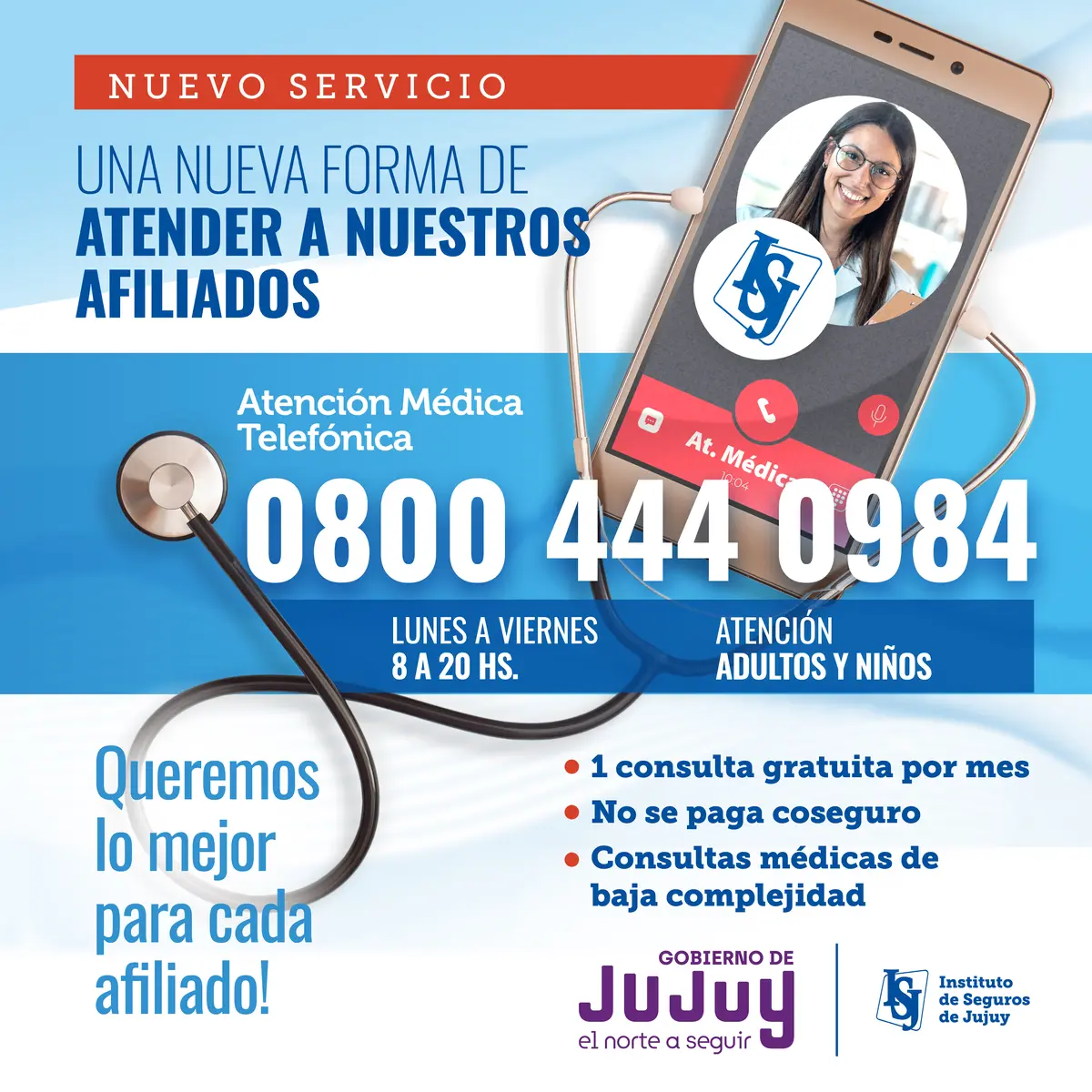 ISJ Salud Consulta Médica Telefónica