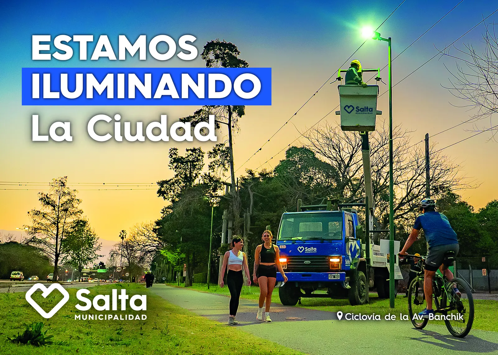 Iluminando la Ciudad Carteleria